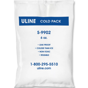 Uline Cold Packs - 6 oz